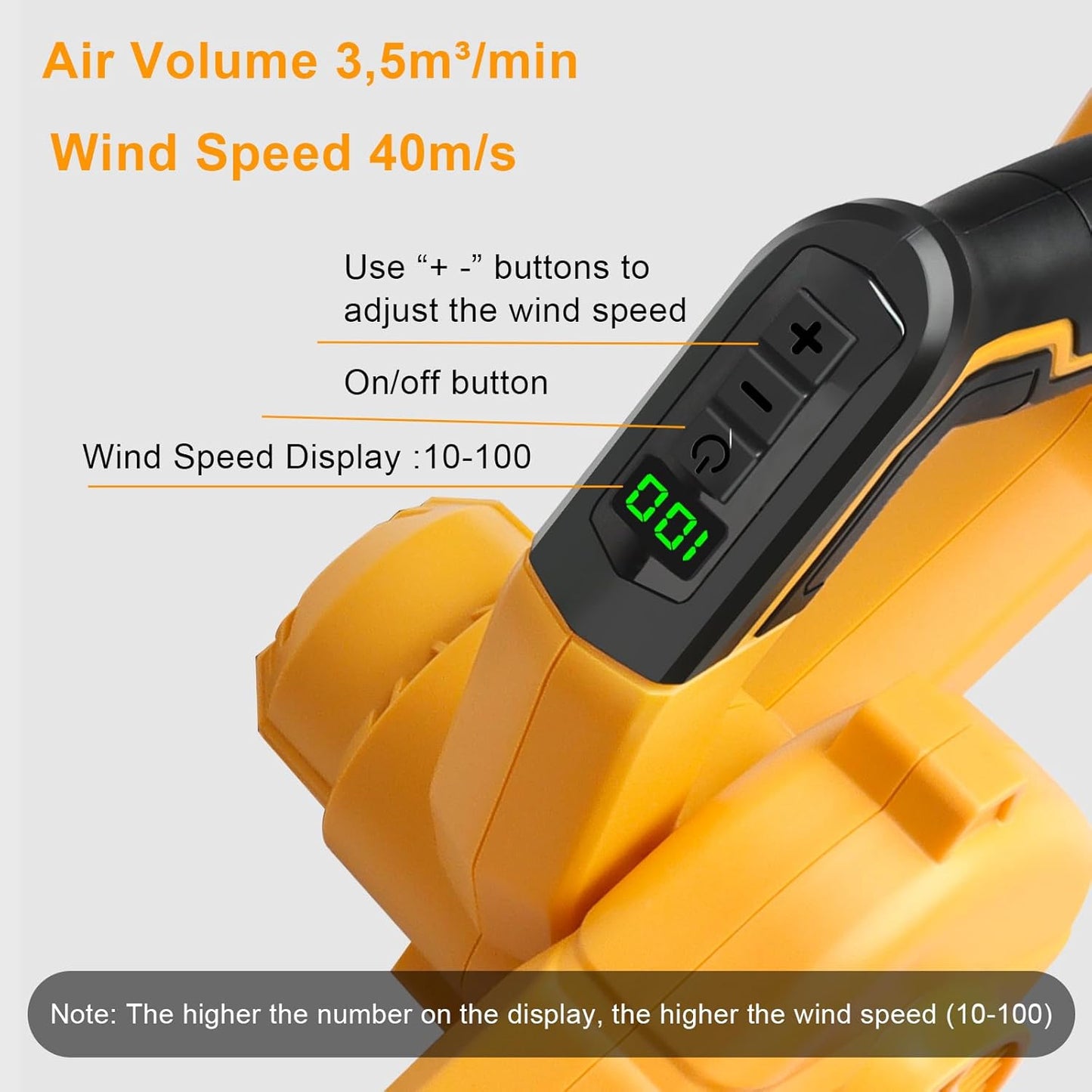 Soffiatore a Batteria XR 18V Compatibile